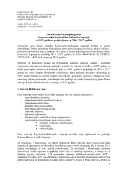 Obrazloženje financijskog plana za 2015.god. (.pdf)