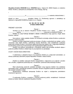 ( u nastavku teksta: Dru{tvo ), zastupana po predsjedniku dr. Vesni