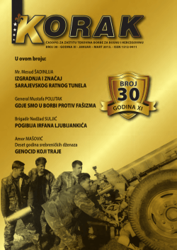 korak - Udruženje za za&scaron;titu tekovina borbe za Bosnu i Hercegovinu