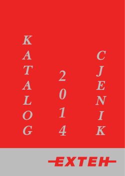 Katalog 2014 Exteh