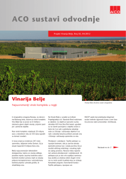 ACO sustavi odvodnje