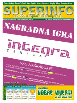 20.000 Besplatnih primjeraka