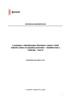 Natječajna dokumentacija