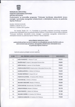 Neslužbena bodovna lista – EnU