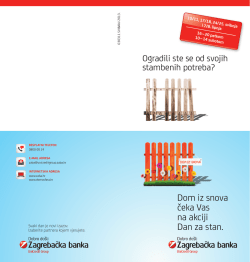 Dom iz snova čeka Vas na akciji Dan za stan.