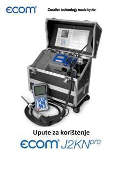 Uputstva ecom-J2KNpro
