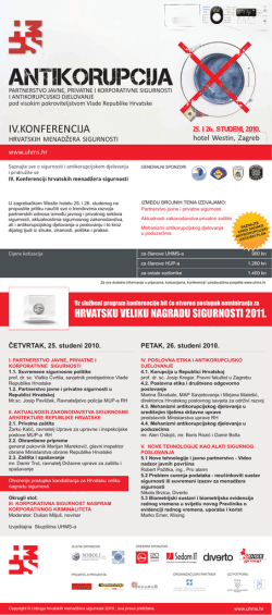 2-UHMS_newsletter - Udruga Hrvatskih Menadžera Sigurnosti