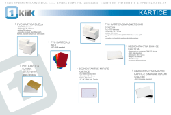 1KLIK KARTICE I DODACI
