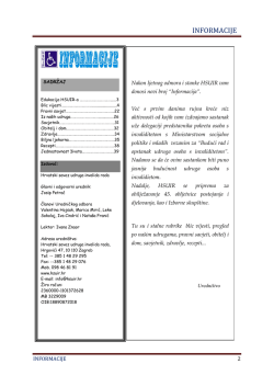 INFORMACIJE