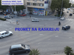 Odvijanje prometa na raskrižju