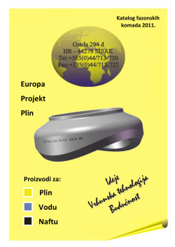Europa Projekt Plin Plin Vodu Naftu