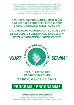 saznaj više - Portal Hrvatskog društva za ginekologiju i opstetriciju