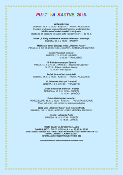 PUST VA KASTVE 2015.