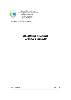 Službeni glasnik broj 4 &ndash; 2011.
