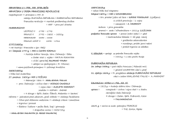 Hrvatska u 1. pol. XIX. st.