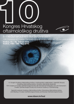 Kongres Hrvatskog oftalmološkog društva