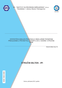 sb_19 - statistička analiza podataka o obavljenim tehničkim