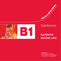 B1 plakati - CJENIK FLYCROATIA 2013-05