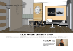 Prezentacija projekta - UREĐENJE INTERIJERA