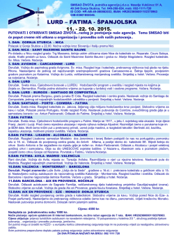 LURD &ndash; FATIMA - &Scaron;PANJOLSKA