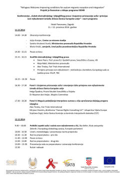 Projekt je financiran u sklopu progr