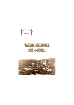 TAKVIM u PDF formatu.