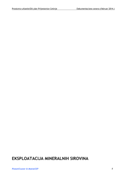 Ekspoatacija mineralnih sirovina