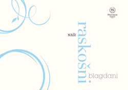 preuzmite PDF - Sheraton Zagreb Hotel