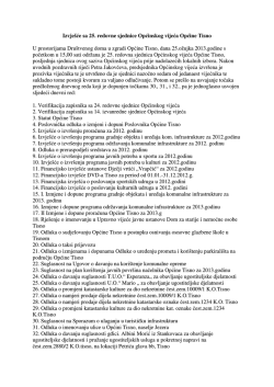 25. redovna sjednica