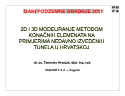 2d i 3d modeliranje metodom konačnih elemenata