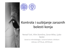 Kontrola i suzbijanje zaraznih bolesti konja