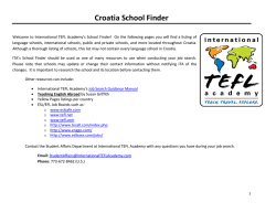 Croatia School Finder