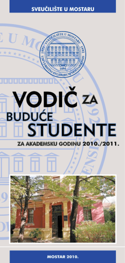 ovdje. - Sveučili&scaron;te u Mostaru