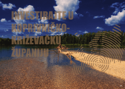 INVESTIRAJTE U KOPRIVNIČKO