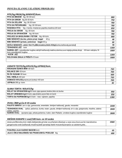 Meni u PDF formatu možete preuzeti ovde