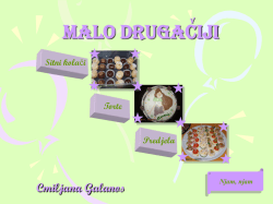 SITNI KOLAČI