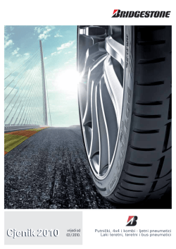 Cjenik 2010 vrijedi od