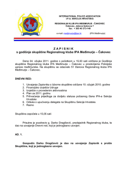 INTERNATIONAL POLICE ASSOCIATION