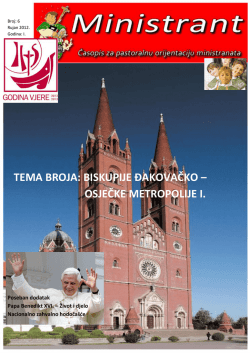 - Pastoral ministranata
