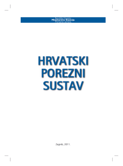 Hrvatski porezni sustav 2011