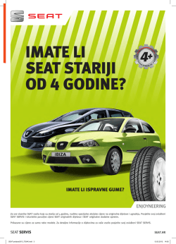 IMatE LI sEat staRIJI oD 4 GoDINE?