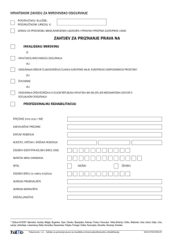 HRVATSKOM ZAVODU ZA MIROVINSKO OSIGURANJE
