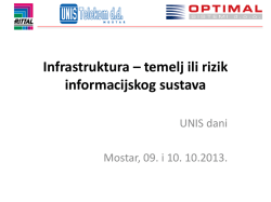 Dejan Dokmanović - Unis Telekom Dobrodo&scaron;li