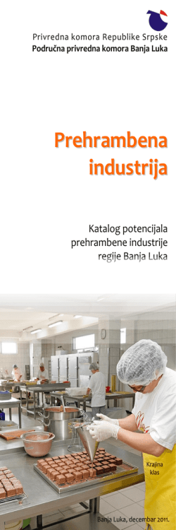 Prehrambena industrija - privredna komora (bl)