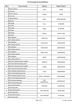 Technological possibilities