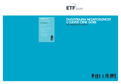 Long-term unemployment in nor