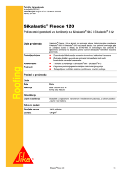 R oofing - Sika BH d.o.o.