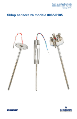 Sklop senzora za modele 0065/0185