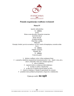 Menu IV