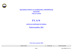 Plan nabave za 2015.
